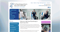 Desktop Screenshot of naasphysiotherapy.ie